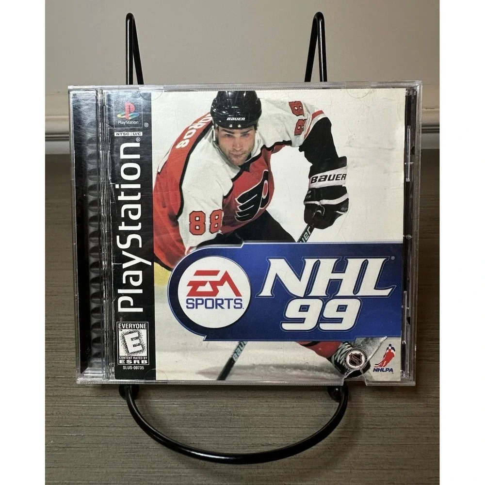NHL 99 Sony PlayStation 1 1998 PS1 CIB Complete In Box Black Label
